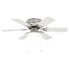vidaXL Ventilator de tavan cu lumină &Oslash; 82 cm Alb