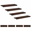 vidaXL Trepte de scară 8 buc. 90 x 25 x 2 cm Maro &icirc;nchis