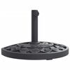 vidaXL Suport umbrelă pentru st&acirc;lpi &Oslash;38 / 48 mm, 9 kg, semi-rotunde