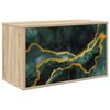 vidaXL Sistem de TV montat pe perete WIJHE 69 x 33 x 40 cm