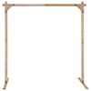 vidaXL Arc de nuntă Maro deschis 225 x 95 x 226 cm Lemn de pin masiv