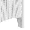 vidaXL Scaun pentru Grădină 4 pcs Alb Dimensiune: 53 x 49 x 85 cm