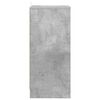 vidaXL Mese de noptieră cu sertar 2 pcs Gri din beton 40 x 30 x 467 cm