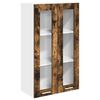 vidaXL Dulap suspendat Stejar fumuriu 60 x 31 x 100 cm Lemn compozit