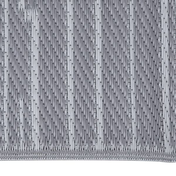 vidaXL Covor de exterior, ARAKIL antracit, 80x250 cm, PP