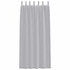 vidaXL Cortină din Voile 2 pcs Gri închis 225 x 140 cm Poliester