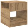vidaXL Masă laterală Stejar Artizanal 40,5 x 40 x 45 cm Lemn prelucrat