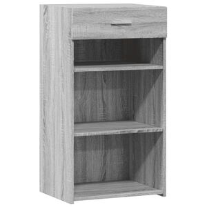 vidaXL Dulap, gri sonoma, 50x42,5x93 cm, lemn prelucrat