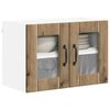 vidaXL Dulap de bucătărie 2 pcs Stejar Artizanal 60 x 31 x 40 cm