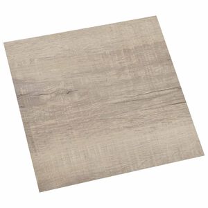 vidaXL Plăci de Pardoseală 55 pcs Gri taupe 5,11 m&sup2; PVC