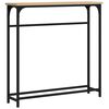vidaXL Masă consolă din stejar Sonoma, 75x19,5x75 cm, lemn stratificat