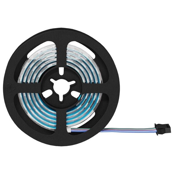 vidaXL Bandă LED 2 pcs Negru și transparent 900 mm Cupru și Plastic