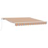 vidaXL Copertină retractabilă Multicolour 350 x 250 cm