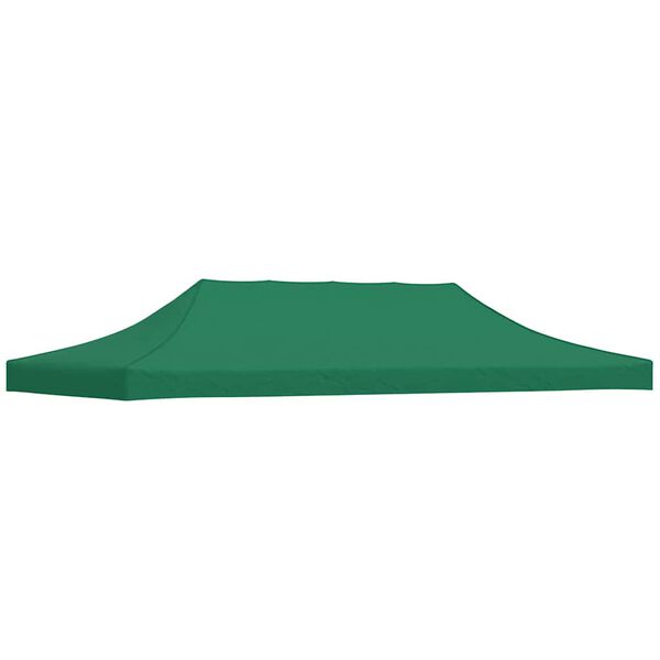 vidaXL Acoperiș pentru cort de petrecere, verde, 6 x 3 m, 270 g/m²