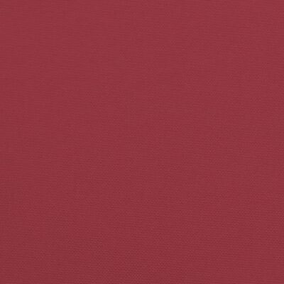 vidaXL Pernă pentru paleți, roșu vin, 120 x 80 x 12 cm, țesătură