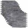 vidaXL Plăci de mosaic Gri 30 x 30 cm Marmură