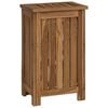 vidaXL Coș pentru rufe natural 35 x 25 x 60 cm Lemn solid de tec