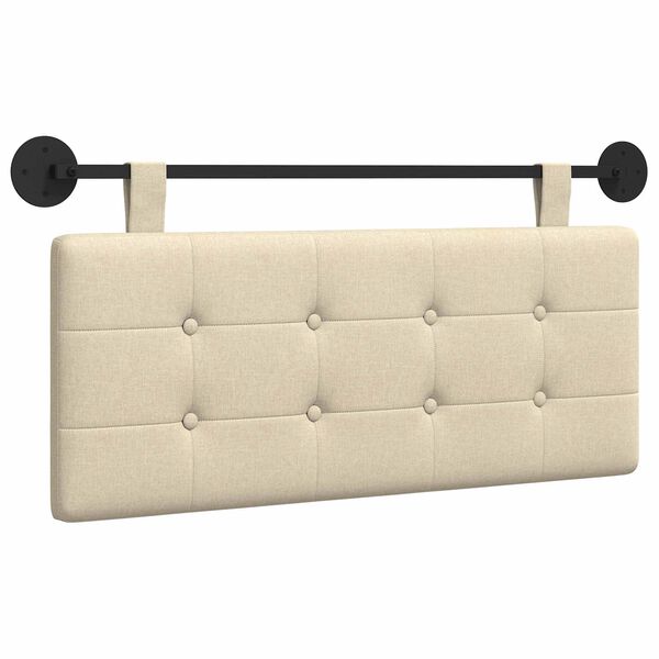 vidaXL Cap de pat suspendat Pe perete țesătură