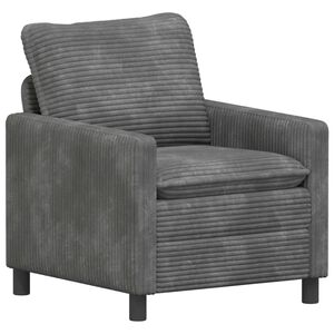 vidaXL Canapea Gri deschis 76 x 81 x 87,5 cm Poliester