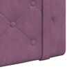 vidaXL Cap de pat suspendat Pe perete Violet 170 x 55 x 5 cm Catifea