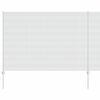 vidaXL Gard hexagonal cu st&acirc;lp 25 x 1,6 m Oțel Galvanizat Argintiu