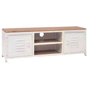 vidaXL Comodă TV 120 x 30 x 40 cm, alb