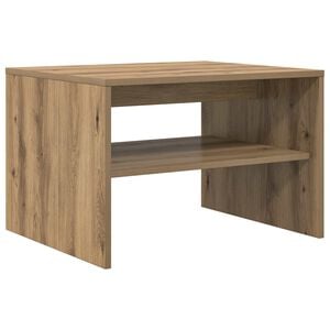 vidaXL Masă de cafea Stejar Artizanal 60 x 50 x 40 cm Lemn prelucrat