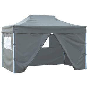 vidaXL Cort pentru Petreceri 280 x 410 x 315 cm Antracit