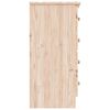 vidaXL Comodă cu sertare ALTA, 77x35x73 cm, lemn masiv de pin