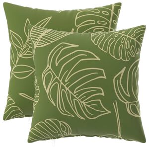 vidaXL Husă pentru pernă 2 pcs HEERLEN Design cu frunze 30 x 30 cm
