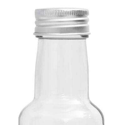 vidaXL Sticle mici, capace cu filet, 20 buc., 260 ml
