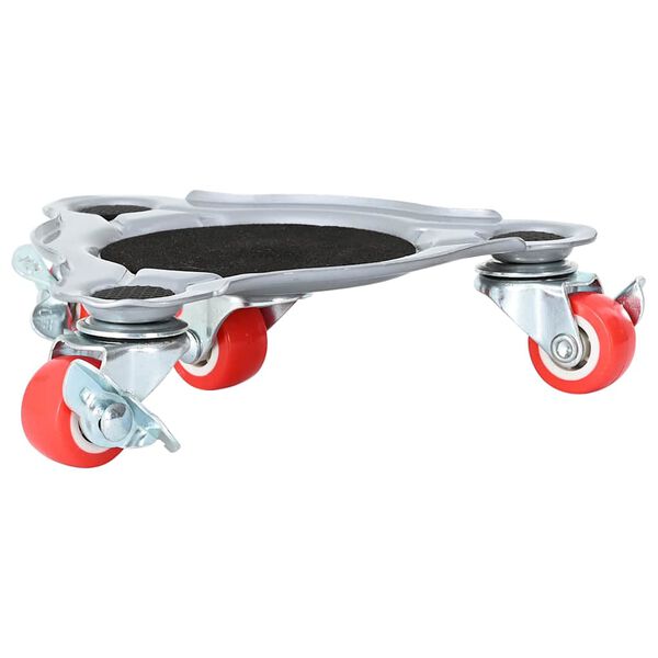 vidaXL Role pentru mobilă, 4 buc., cu dispozitiv de ridicare, 14,5x13,5x4 cm, oțel, 400 kg