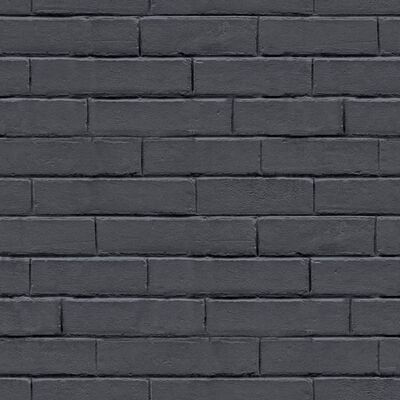 Noordwand Tapet „Good Vibes Chalkboard Brick Wall”, negru și gri