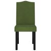 vidaXL Scaune de sufragerie, 2 buc., verde &icirc;nchis, catifea