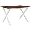 vidaXL Masă de dining pătrată 120 x 70 x 75 cm Lemn Solid de Acacia