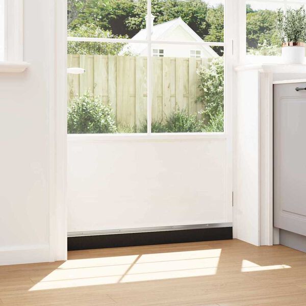 vidaXL Perdele de ușă cu perii cu montare prin &icirc;nșurubare 12 pcs