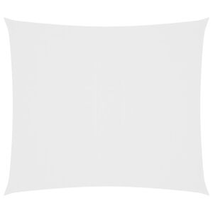 vidaXL Parasolar, alb, 2x2,5 m, țesătură oxford, dreptunghiular