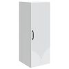 vidaXL Dulap montat pe perete Alb 33 x 34,5 x 90 cm Lemn prelucrat