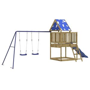 vidaXL Set de joacă pentru exterior, lemn de pin impregnat