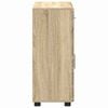 vidaXL Bufet cu raft Stejar Sonoma 88,5 x 30,5 x 73 cm Lemn compozit