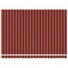 vidaXL Cortina Retractabilă portocaliu și maro 450 &times; 350 cm țesătură