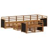 vidaXL Seturi de canapele Lemn Solid de Acacia