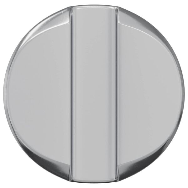 vidaXL Nucă pentru baril 2 pcs Argintiu M6 x 13 mm Fier