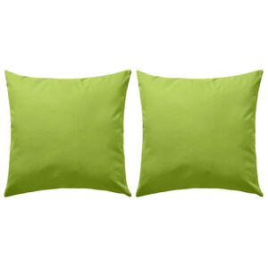 vidaXL Perne de exterior, 2 buc., verde măr, 45 x 45 cm