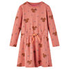 vidaXL Rochie pentru copii, roze antichizat, 104