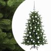 vidaXL Brad de Crăciun artificial cu glob 120 cm 150 LED-uri Alb cald