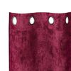 vidaXL Cortine din catifea cu perdele 2 pcs bordo 245 x 140 cm Catifea