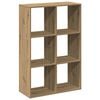 vidaXL Bibliotecă/separator, stejar artizanal, 69,5x29x103,5 cm, lemn