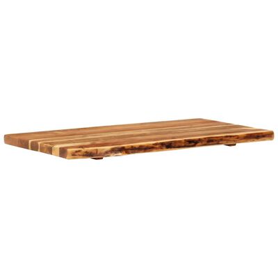 vidaXL Blat lavoar de baie, 100x52x3,8 cm, lemn masiv de acacia