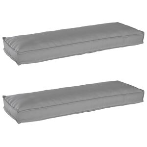 vidaXL Set de perne pentru palet 2 buc. Material Oxford Gri